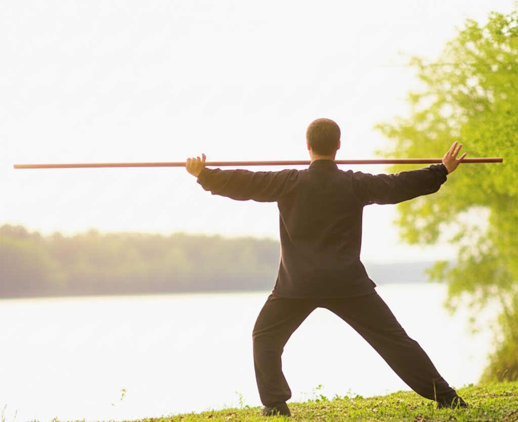 Clase de Tai Chi Staff